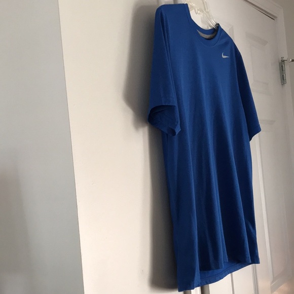 Nike Dri Fit Blue Shirt Sz. Medium - Picture 3 of 10